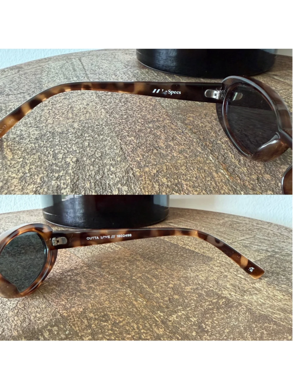 Le Specs Outta Love Tortoise Sunglasses